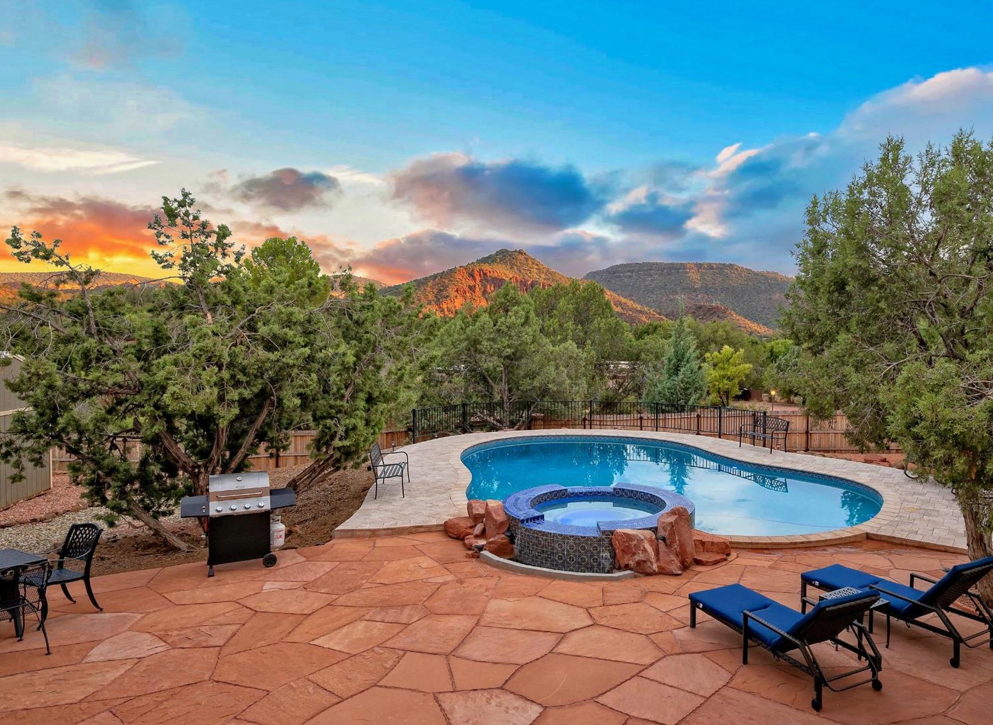 Sedona'S Paradise Found, Saltwater Pool And Hot Tub, Private Oasis! Zewnętrze zdjęcie