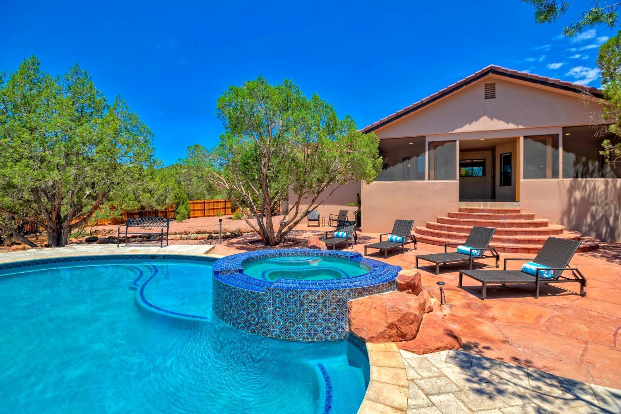 Sedona'S Paradise Found, Saltwater Pool And Hot Tub, Private Oasis! Zewnętrze zdjęcie