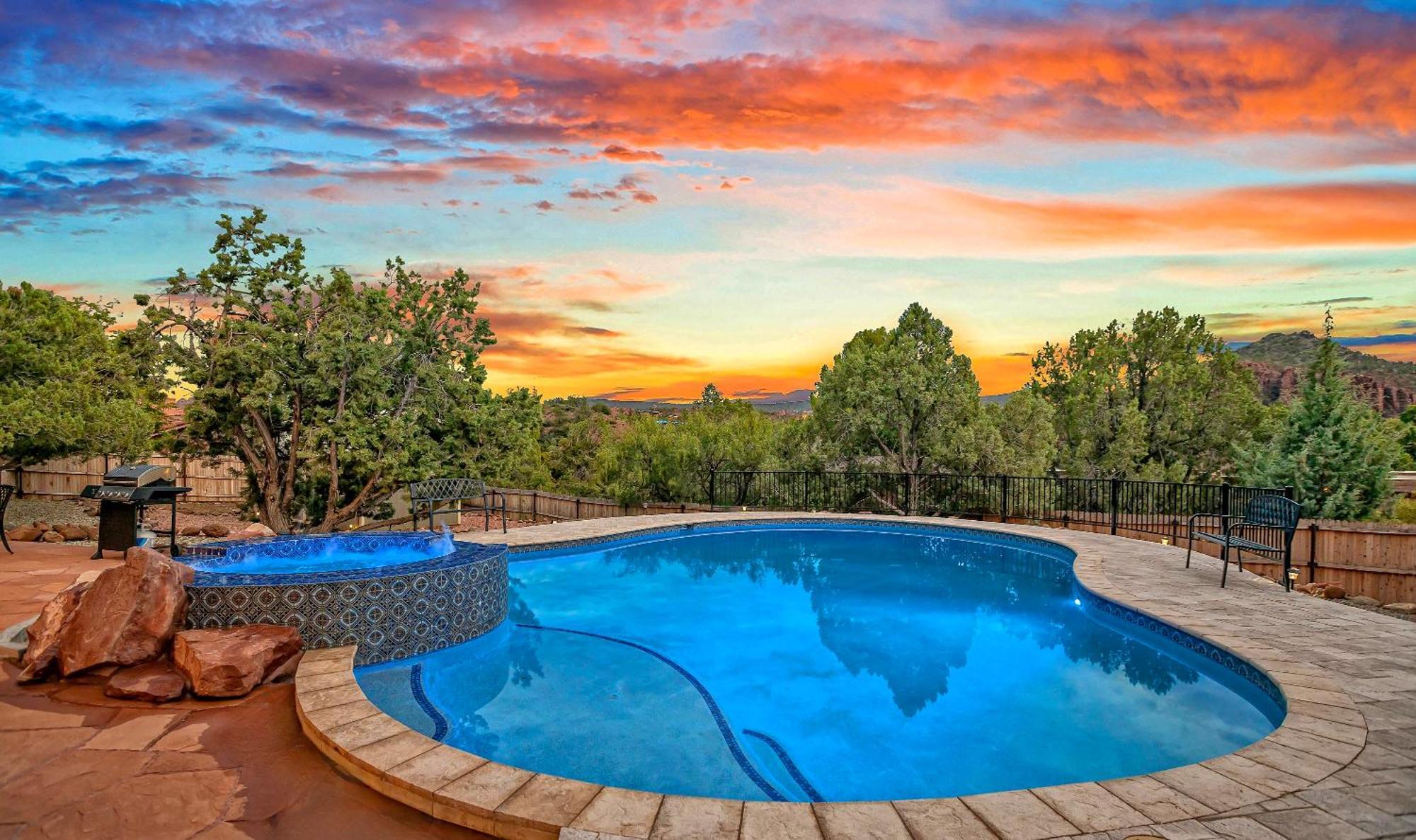 Sedona'S Paradise Found, Saltwater Pool And Hot Tub, Private Oasis! Zewnętrze zdjęcie