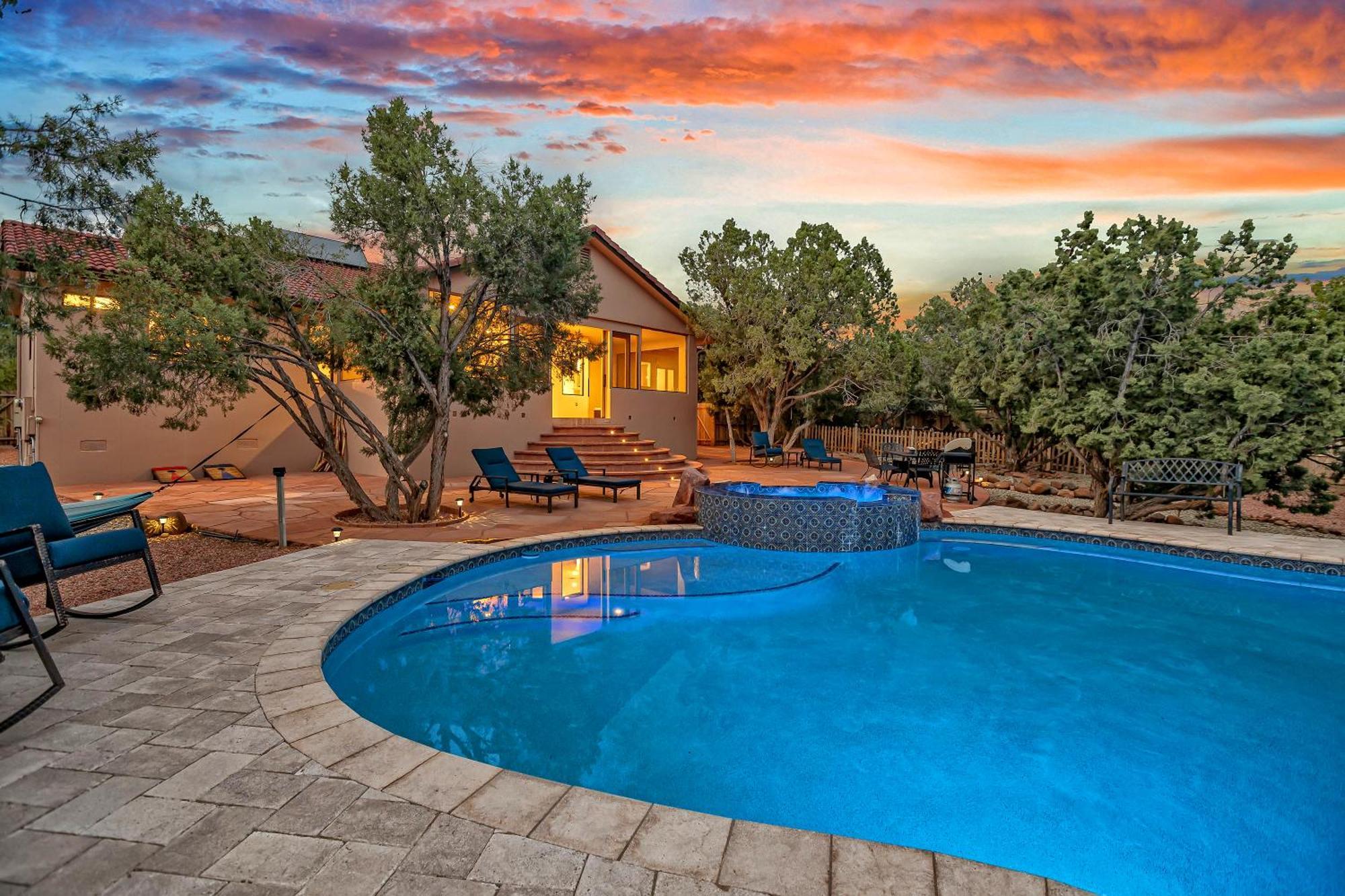 Sedona'S Paradise Found, Saltwater Pool And Hot Tub, Private Oasis! Zewnętrze zdjęcie
