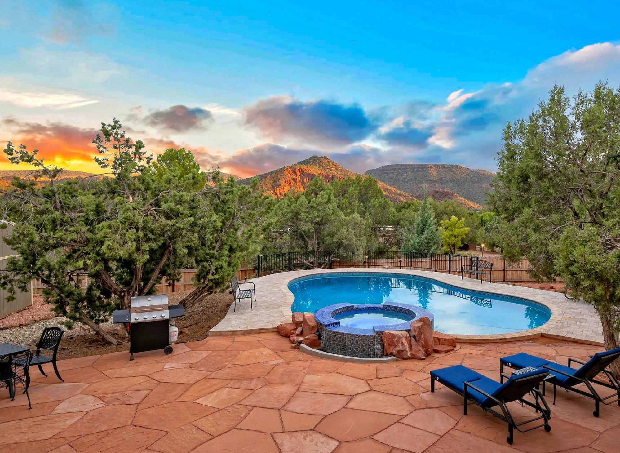 Sedona'S Paradise Found, Saltwater Pool And Hot Tub, Private Oasis! Zewnętrze zdjęcie