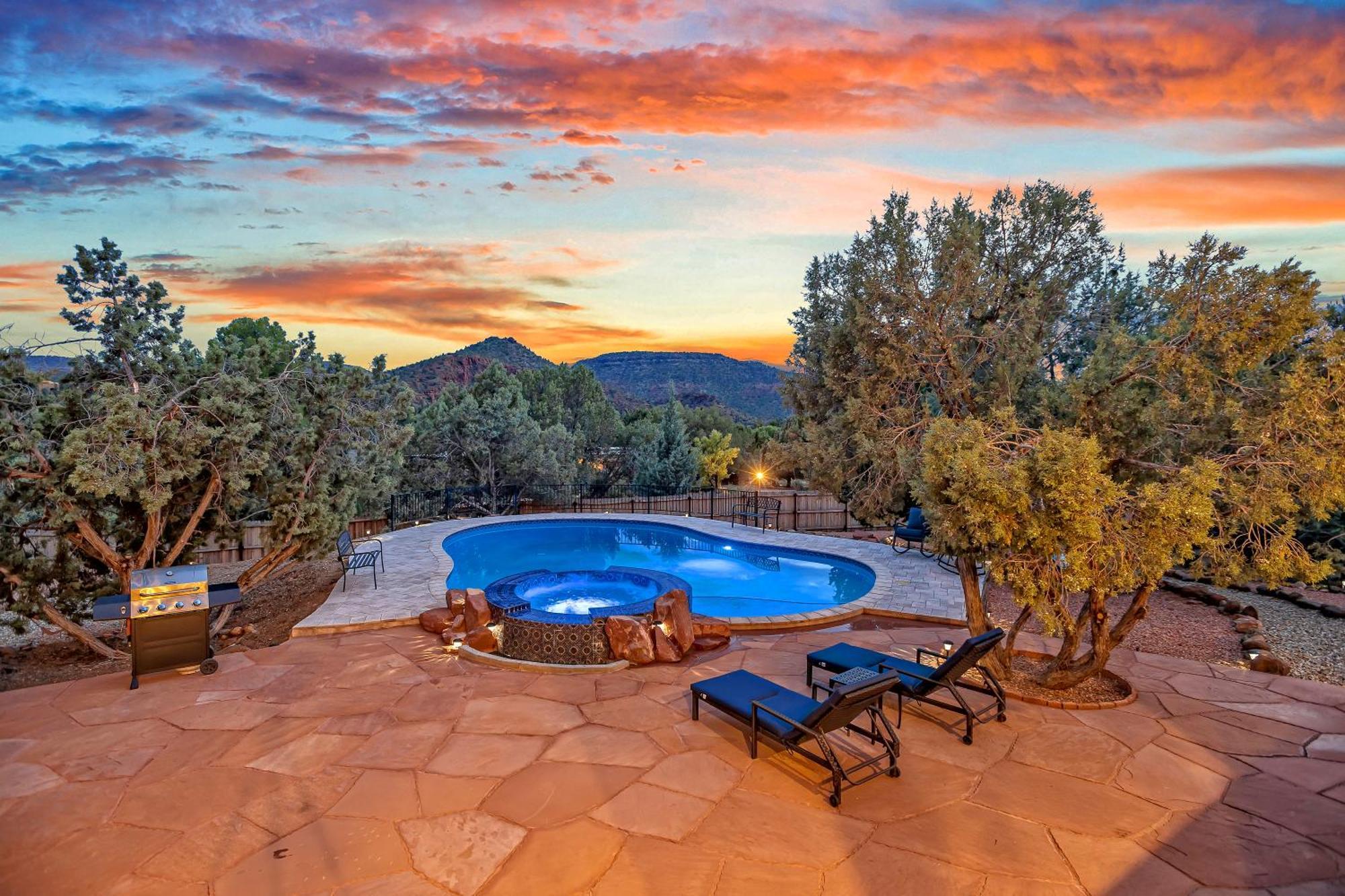 Sedona'S Paradise Found, Saltwater Pool And Hot Tub, Private Oasis! Zewnętrze zdjęcie